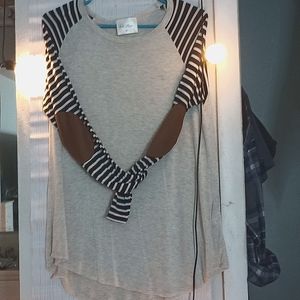 Boutique cute long sleeve shirt